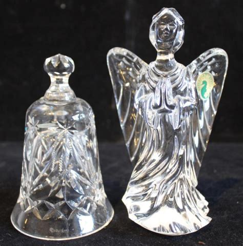 Lot Waterford Crystal Guardian Angel Bell