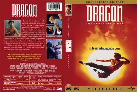 Dragon The Bruce Lee Story Movie Dvd Scanned Covers Dragon The