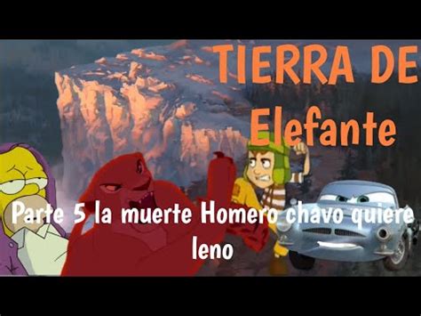 Tierra De Elefante Style Toons Un Cometiendo Un Hombre Parte La