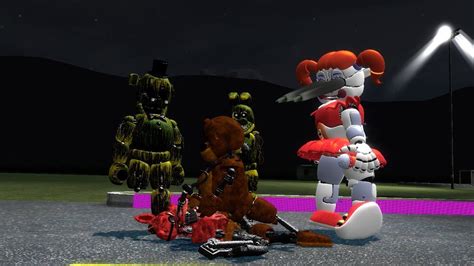 Gmod Fnaf Foxy Vs Freddy Youtube