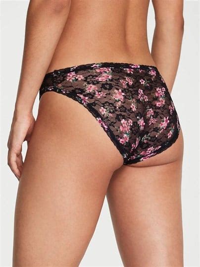 Posey Dantelli Bikini Külot Çiçekli Victoria s Secret