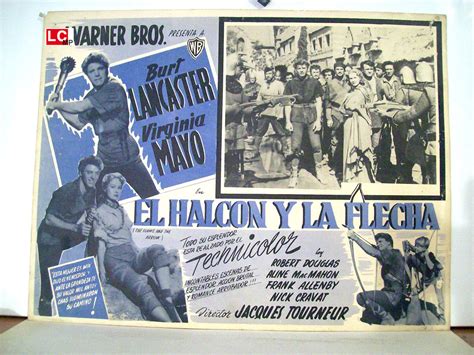 El Halcon Y La Flecha Movie Poster The Flame And The Arrow Movie