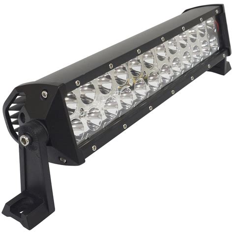 Barra De 24 Led Automotivo 35cm 72w Farol Milha Off Road Jeep Troller