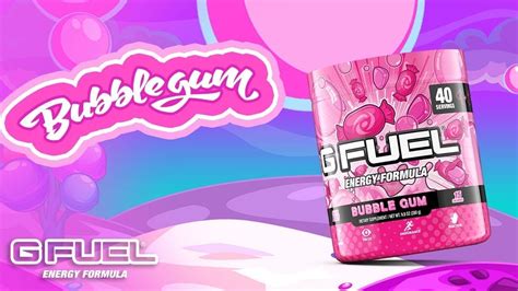 New Bubblegum Gfuel Flavor Review And Unboxing Youtube