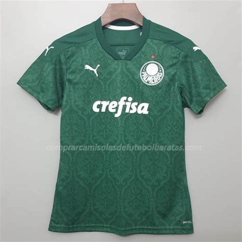 Comprar Camisola Palmeiras Baratas Para Mulher Equipamento Principal