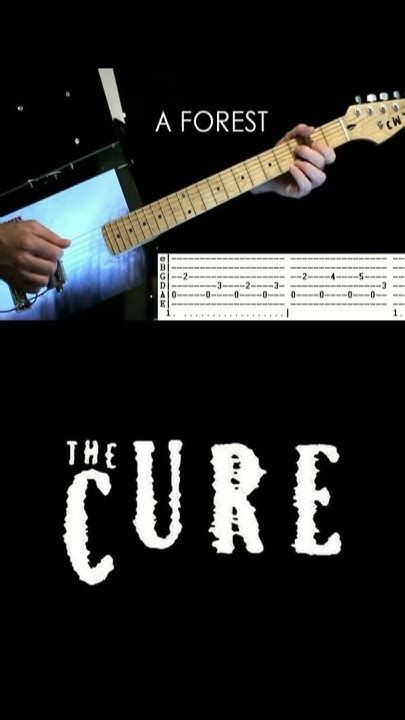 The Cure A Forest Guitar Tab Cover Youtube