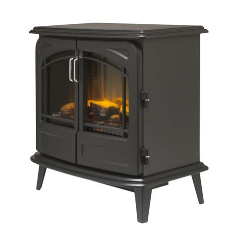 Dimplex Cassia Noir Large Optiflame Freestanding Electric Stove Fire