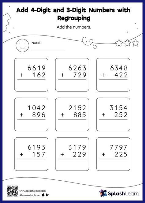 Addition With Regrouping Activities And Resources For 4th Grade