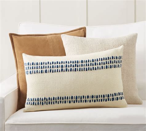 Rustic Meets Modern Pillow Set Pottery Barn Modern Pillows Suede Pillows Pillows