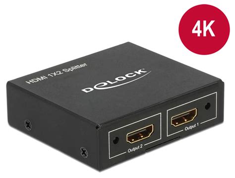 Répartiteur HDMI 1 entrée HDMI 2 sorties HDMI 4K