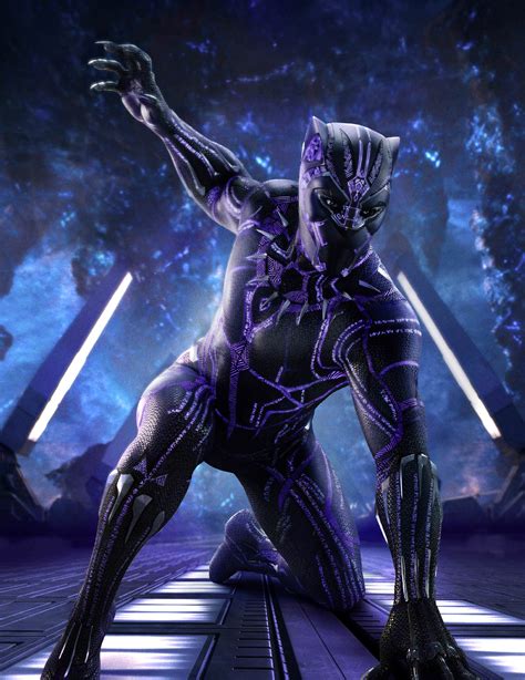Black Panther Purple Wallpapers - Wallpaper Cave