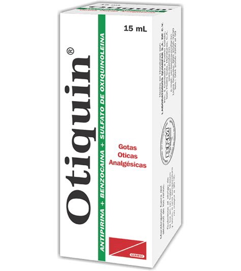 Otiquin Gotas Frasco 15 Ml Laboratorios Quimifar