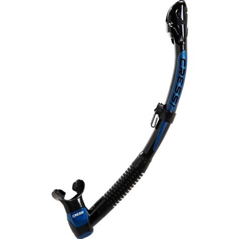 Cressi Itaca Ultra Dry Snorkel Black Blue Metal Scuba Diving Buy And