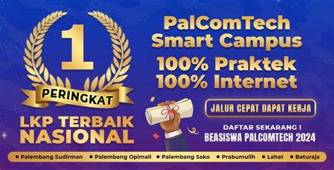 Lembaga Kursus Dan Pelatihan Palcomtech Institut Teknologi Dan Bisnis