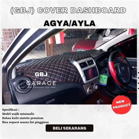 Jual Cover Dashboard Agya Alya Alas Pelindung Dashboard Mobil