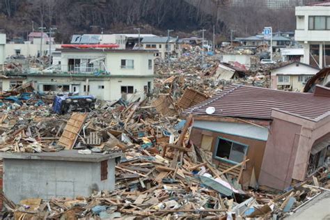 大津波で被害を受けた岩手県宮：【東日本大震災】岩手県宮古市の状況 写真特集：時事ドットコム