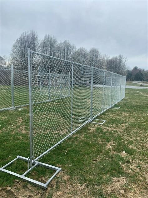 Chain Link Construction Panelsrent A Fencetemporary Fence 4 Sale 10