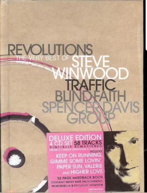 Revolutions The Very Best Of Steve Winwood Deluxe 4 Cds Hobbies And Toys Music And Media Cds