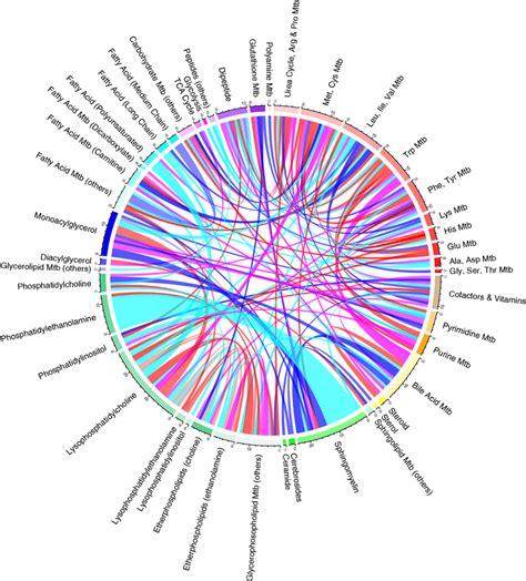 Circos Plot Displaying 152 Significantly Differentially Co Abundant Download Scientific Diagram