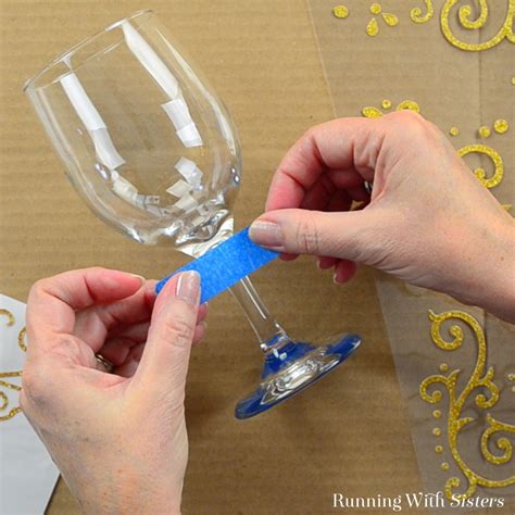 Etch Wine Glasses: Easy Glass Etching With Video - Running With Sisters