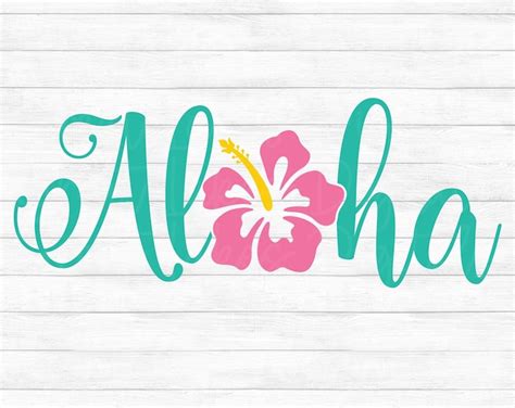 Aloha svg - Etsy