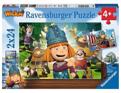 Ravensburger Puzzle Unser Kluges K Pfchen Wickie X Mehrfach Puzzle