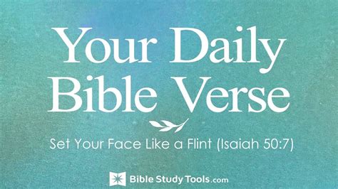 Set Your Face Like A Flint Isaiah 507 Youtube