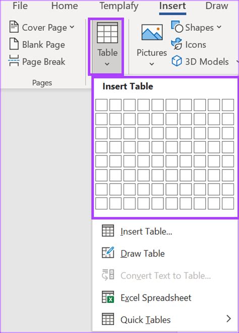 How To Create And Use Custom Table Templates In Microsoft Word