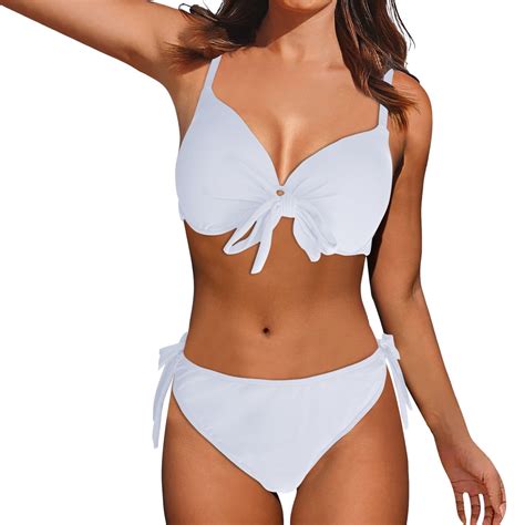 Szxzygs Bathing Suits For Women Women Sexy Cute Split Bikini
