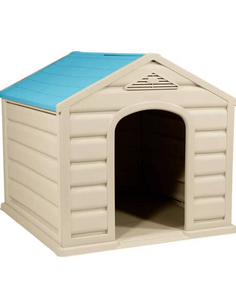 Casa para Perros de Razas Pequeñas Rimax Taupe Azul Electroventas