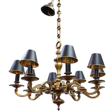 Arts And Crafts Hammered Four Arm Chandelier At 1stdibs