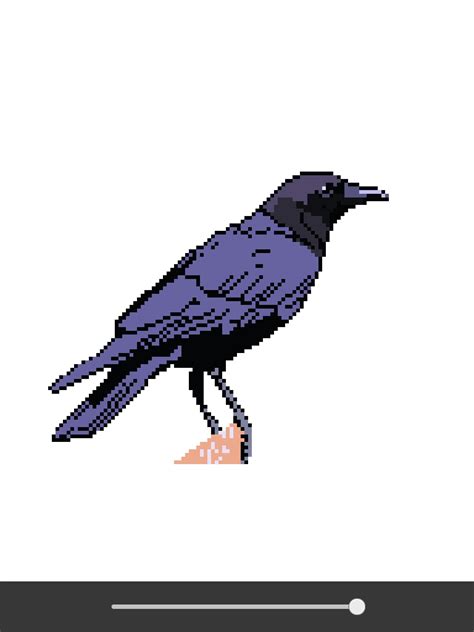 Crow Pixel Art