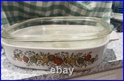 Vintage Corning Ware Le Romarin Casserole Dish Spice Of Life A B