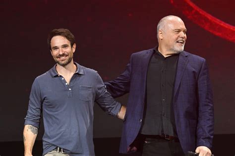 A Chat With Daredevil Stars Charlie Cox And Vincent DOnofrio Fan