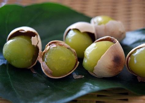 Ginkgo Nuts Japanese Food Glossary Savor Japan Japanese Restaurant Guide