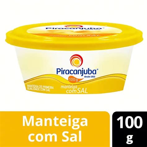 Manteiga Sal Piracanjuba Pote G