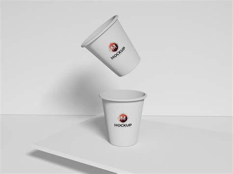 Free PSD Paper Cup Mockup Design For Branding Mockup Planet