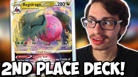 Nd Place In A Post Rotation Tournament W Regidrago Vstar Youtube