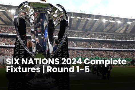 Schedule For The 2024 Six Nations Championship