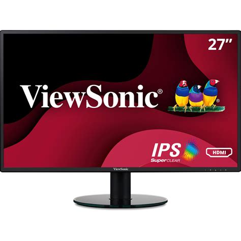 ViewSonic VA2719 SMH 27 Inch IPS 1080p LED Monitor With Ultra Thin