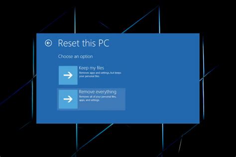 How To Factory Reset Windows 10 Without Using Settings