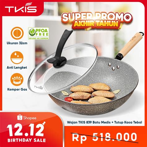 Jual TKIS BELI 2 LEBIH HEMAT Paket Combo Wajan Penggorengan Anti