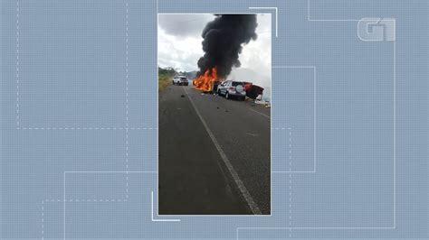 Vídeo Acidente em Itororó no sul do estado Bahia G1