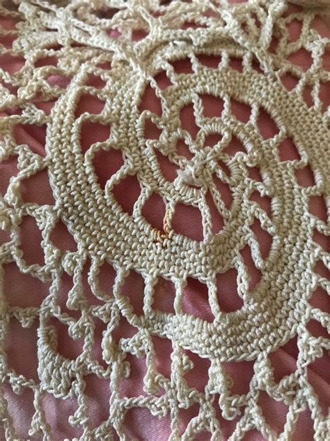 Antique Edwardian Crochet Reticule Purse Wedding Gem