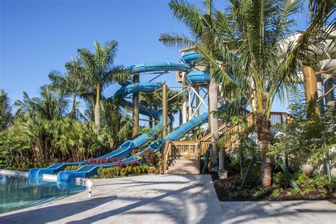 The Waterslides At Hyatt Regency Coconut Point Resort And Spa Bonita Springs Fl Lazyriver