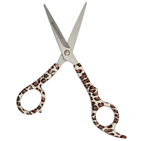 Tijeras Raugcci Leopard De Corte Microdentada Expertos En Tijeras