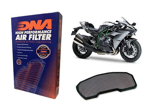 FILTRO DE AR ESPORTIVO DNA KAWASAKI NINJA H2 2015 2020 Modena