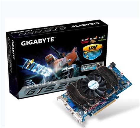 Gigabyte GeForce GTS 250 1GB DDR3 Dual Link DVI VGA HDCP HDTV HDMI