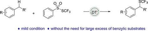 十钨酸盐催化的苄基 CH 三氟甲硫基化反应 European Journal of Organic Chemistry X MOL