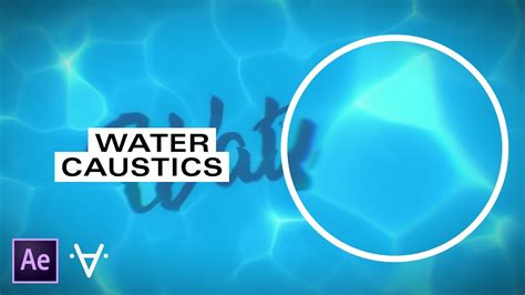 Easy Realistic Water Effect After Effects Tutorial Youtube